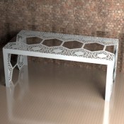 Windsor Lace Dining Table by Couture Cases