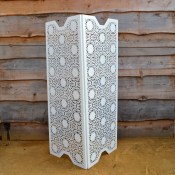 White Lace Room dividers by Lace Furniture
