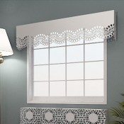 Chantilly Lace Window Pelmets by Lace Furniture
