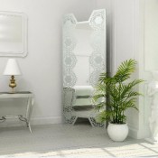 Nottingham Lace Large Wall Mirror by Lace Furniture