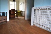 London Geometric Floor mounted Radiator cover by Couture Cases