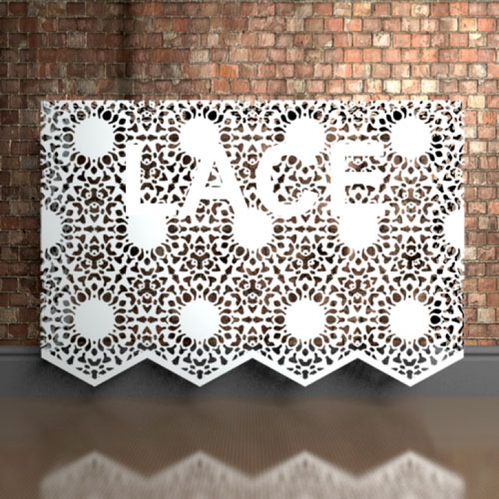 Personalised lace furniture